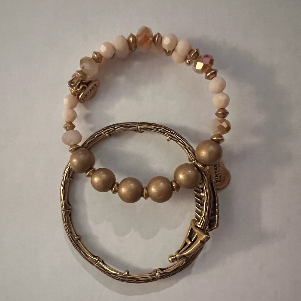 Alex and Ani bracelet set